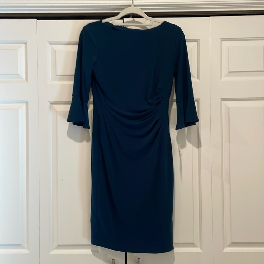 Anne Klein Juniper Green dress.